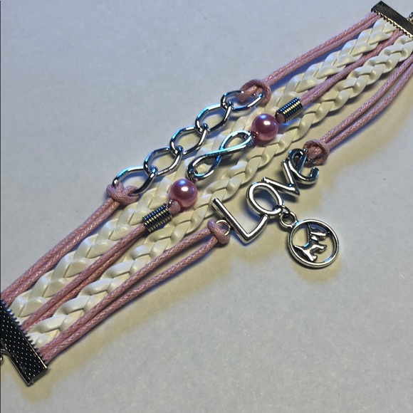 PUPPY LOVE Infinity Bracelet - New - Picture 2 of 3